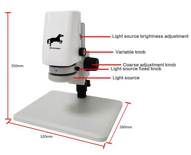 microscope 3d view