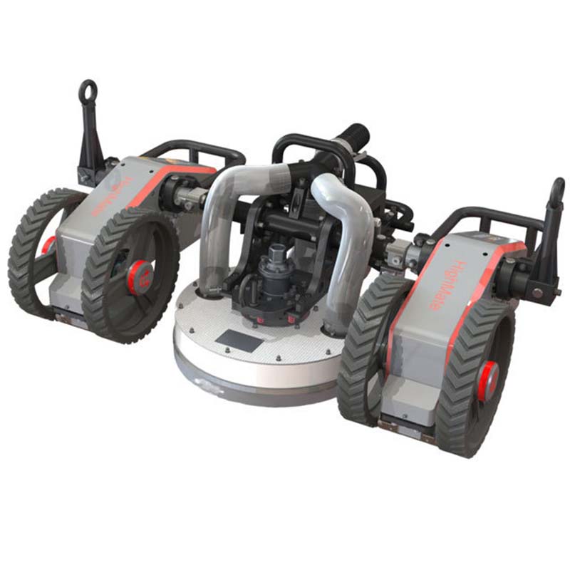 Water jet cleaning robot